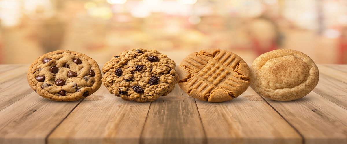 Fresh chocolate chip cookies from The Daily Crumb example site